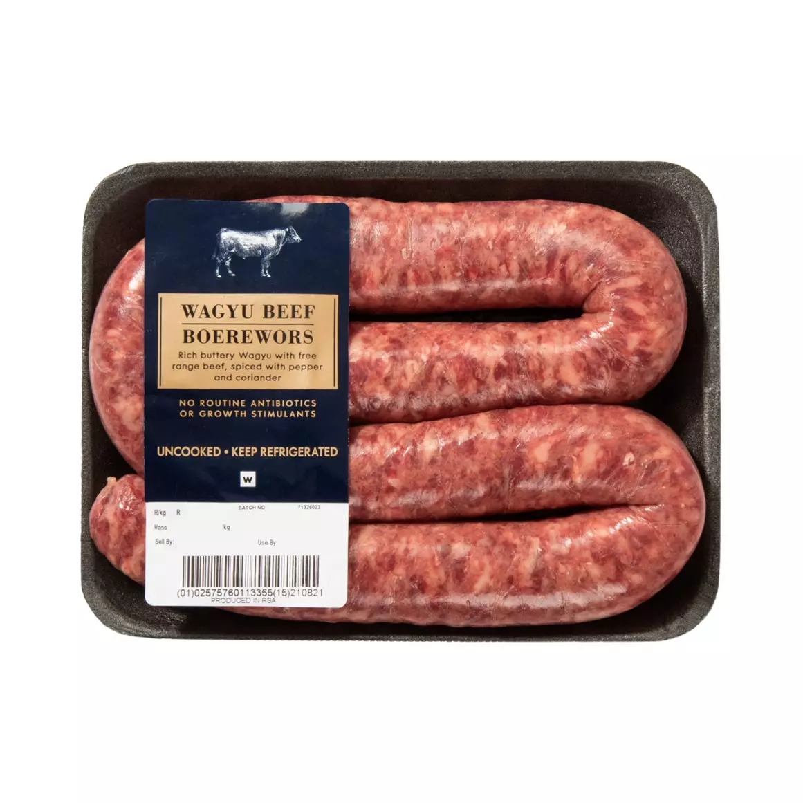 Wagyu Thick Boerewors Avg 600g