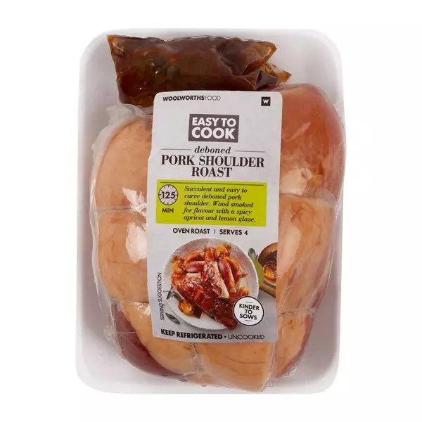 Easy to Cook Deboned Pork Shoulder Roast Avg 1.3kg Easy to Cook Deboned Pork Shoulder Roast Avg 1.3kg