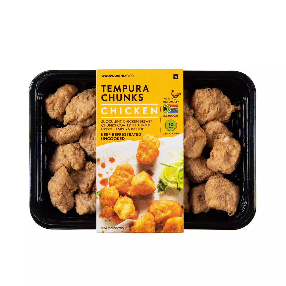 Crumbed Chicken Tempura Chunks Avg 410g Crumbed Chicken Tempura Chunks Avg 410g