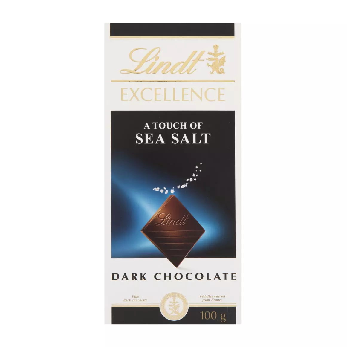 Lindt Excellence Touch Of Sea Salt Dark Chocolate 100g Lindt Excellence Touch Of Sea Salt Dark Chocolate 100g
