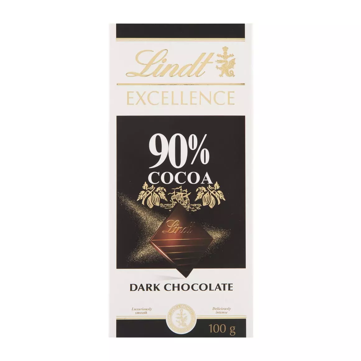 Lindt Excellence 90% Cocoa Dark Chocolate 100g Lindt Excellence 90% Cocoa Dark Chocolate 100g