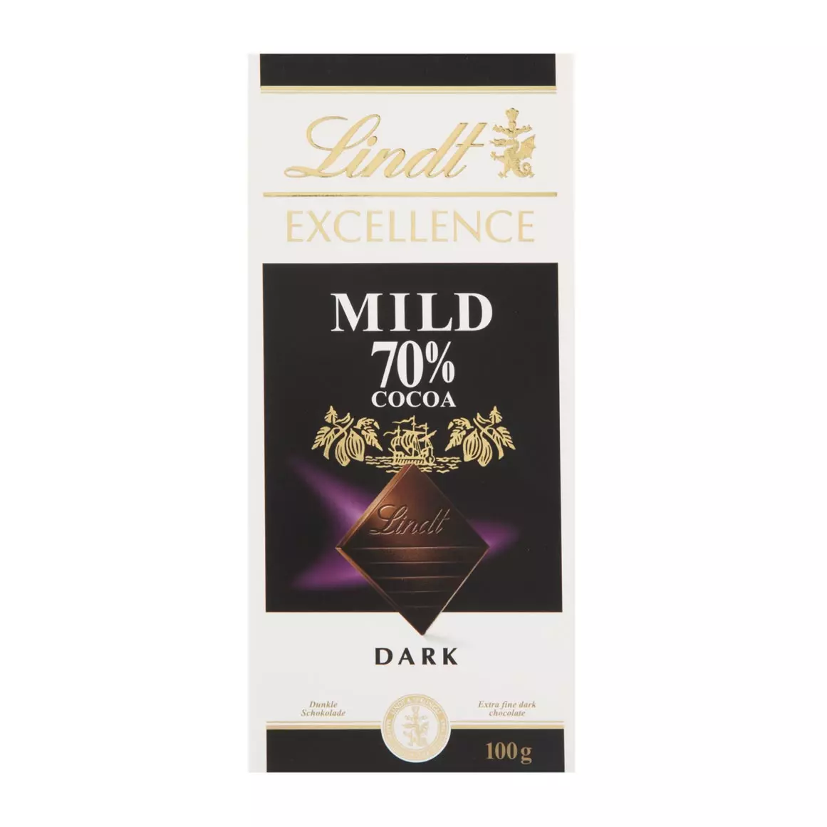 Lindt Excellence Mild 70% Cocoa Dark Chocolate Lindt Excellence Mild 70% Cocoa Dark Chocolate