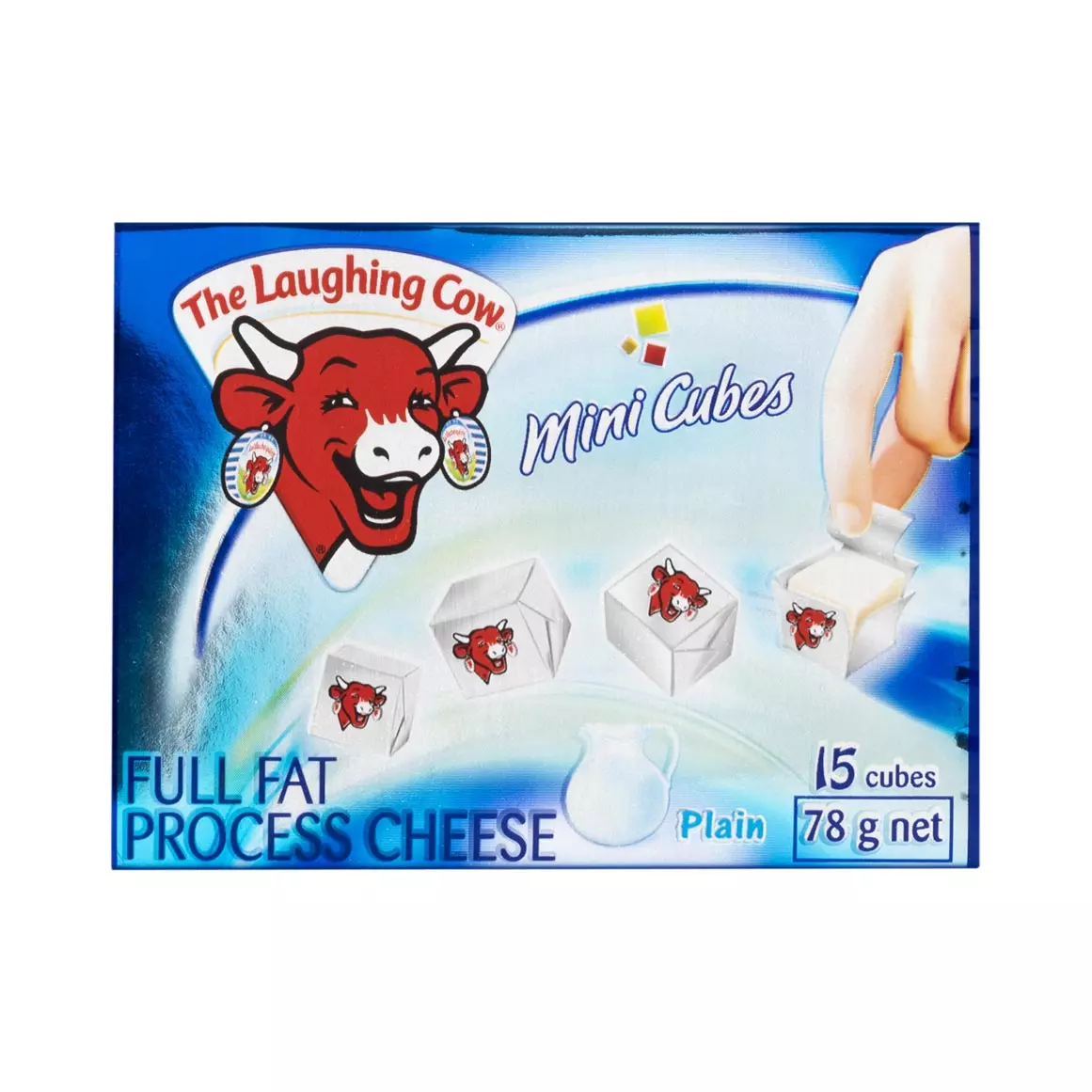 The Laughing Cow Full Fat Mini Cheese Cubes 15 Pcs The Laughing Cow Full Fat Mini Cheese Cubes 15 Pcs