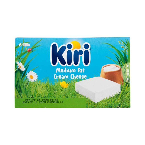 KiriĀ® Medium Fat Cream Cheese 6pk KiriĀ® Medium Fat Cream Cheese 6pk