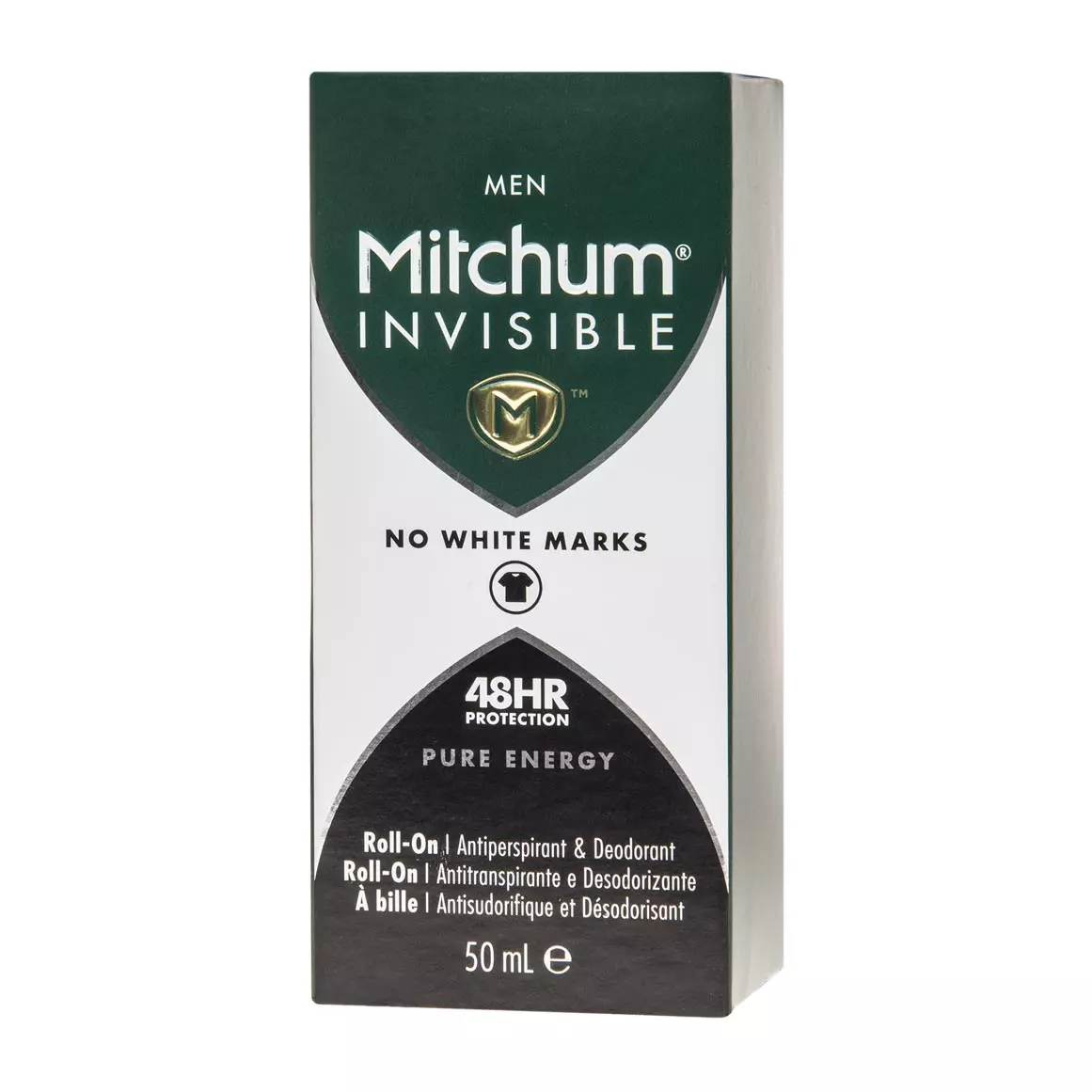 Mitchum Advanced Pure Energy Invisible Roll On 50ml Mitchum Advanced Pure Energy Invisible Roll On 50ml