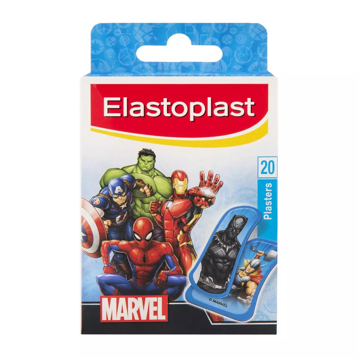 Elastoplast Marvel Plasters 20pk Elastoplast Marvel Plasters 20pk