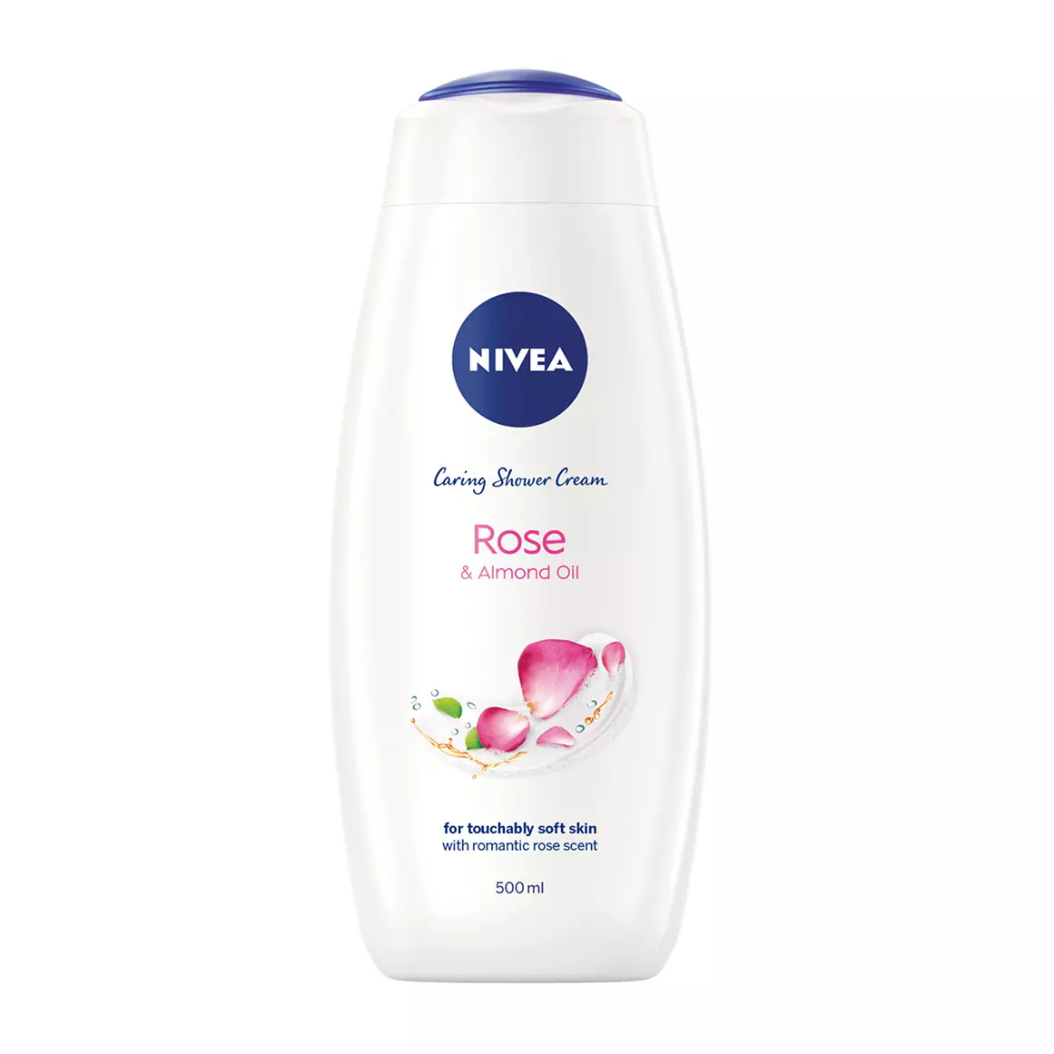 Nivea Rose and Almond Oil Caring Shower Cream 500ml Nivea Rose and Almond Oil Caring Shower Cream 500ml
