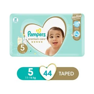 Pampers Premium Care No.5 (11 - 16kg) Nappies 44pk Pampers Premium Care No.5 (11 - 16kg) Nappies 44pk