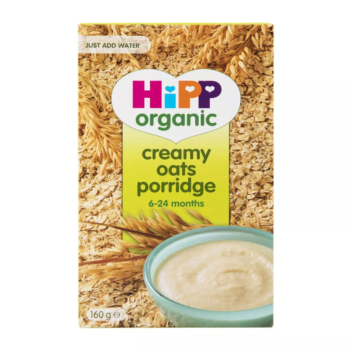 HiPP Organic Creamy Oats Porridge 160g HiPP Organic Creamy Oats Porridge 160g