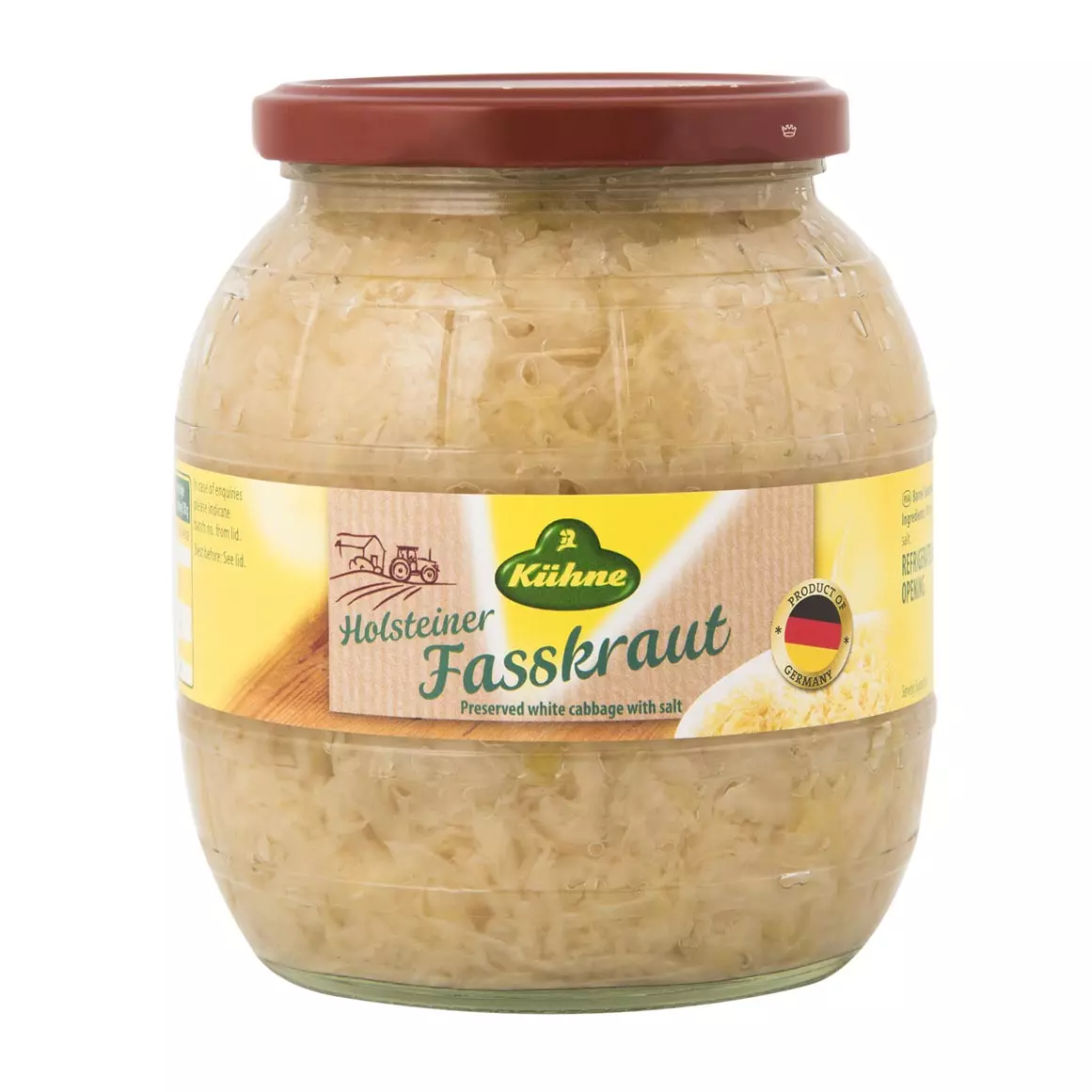 Kühne Holsteiner Fasskraut Sauerkraut 810g Kühne Holsteiner Fasskraut Sauerkraut 810g