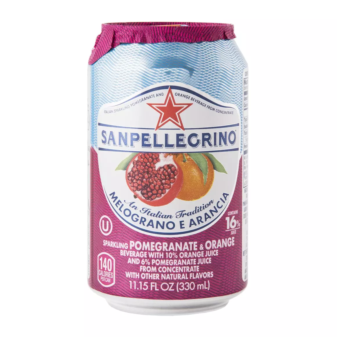 Sanpellegrino Sparkling Pomegranate and Orange Drink 330ml Sanpellegrino Sparkling Pomegranate and Orange Drink 330ml