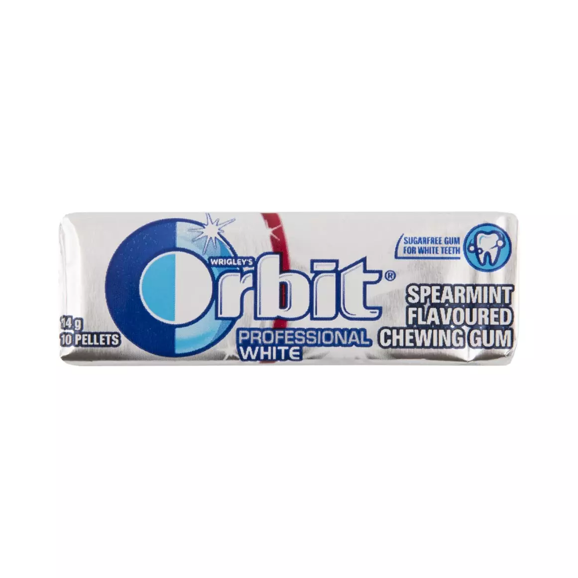 Wrigley's Orbit White Spearmint Chewing Gum 10 Pcs