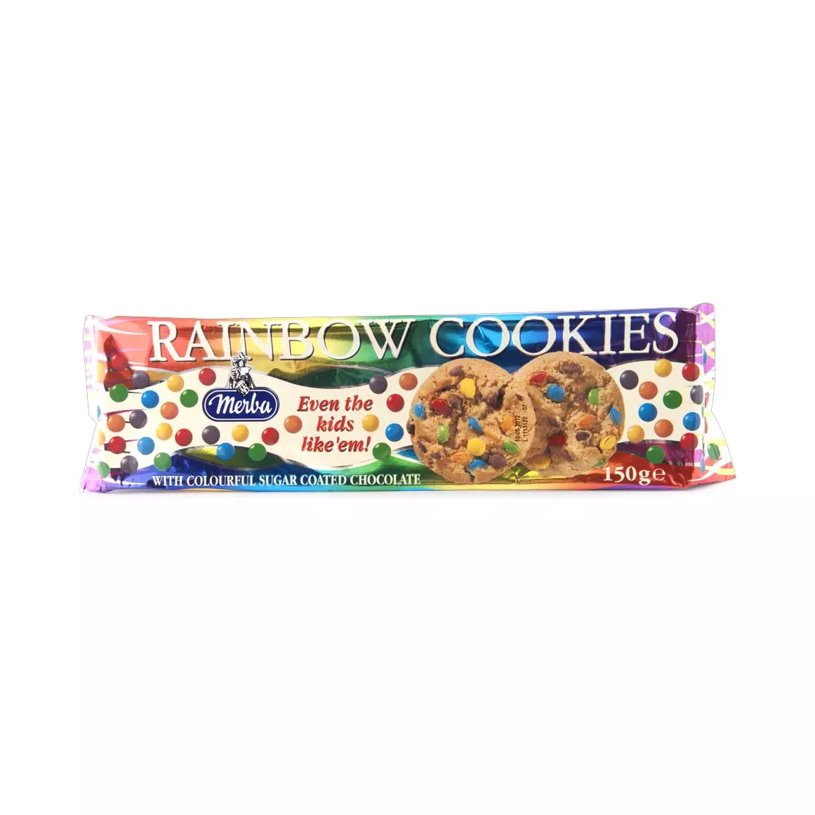 Merba Rainbow Cookies 150g Merba Rainbow Cookies 150g