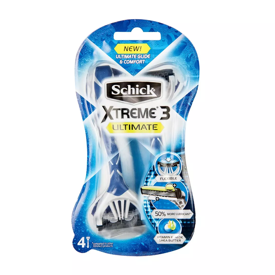 Schick Xtreme 3 Ultimate Disposable Razors 4pk Schick Xtreme 3 Ultimate Disposable Razors 4pk