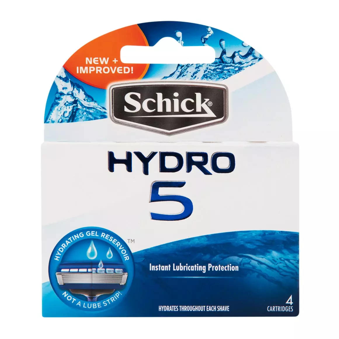 Schick Hydro 5 Blade Cartridge Refills 4pk