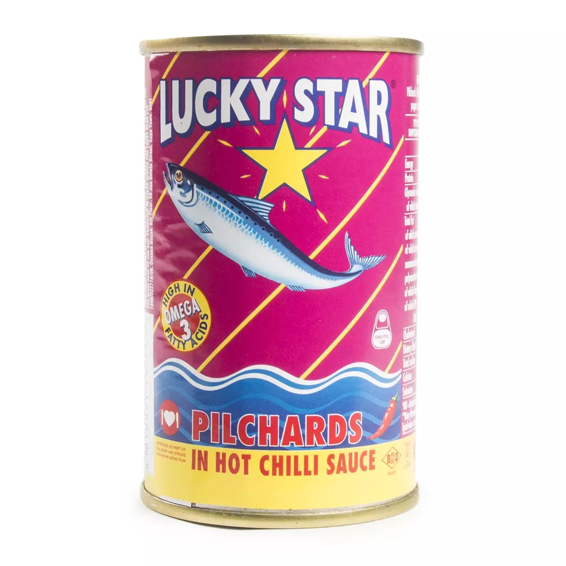 Lucky Star Pilchards in Hot Chilli Sauce 155g