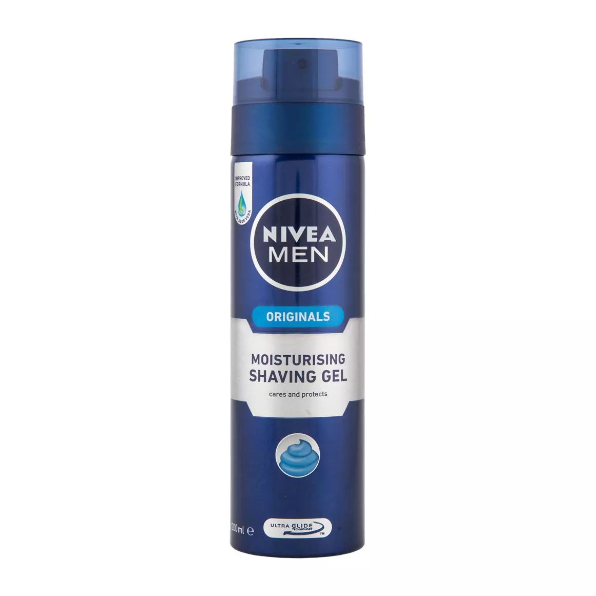 Nivea For Men Originals Moisturising Shaving Gel 200ml Nivea For Men Originals Moisturising Shaving Gel 200ml