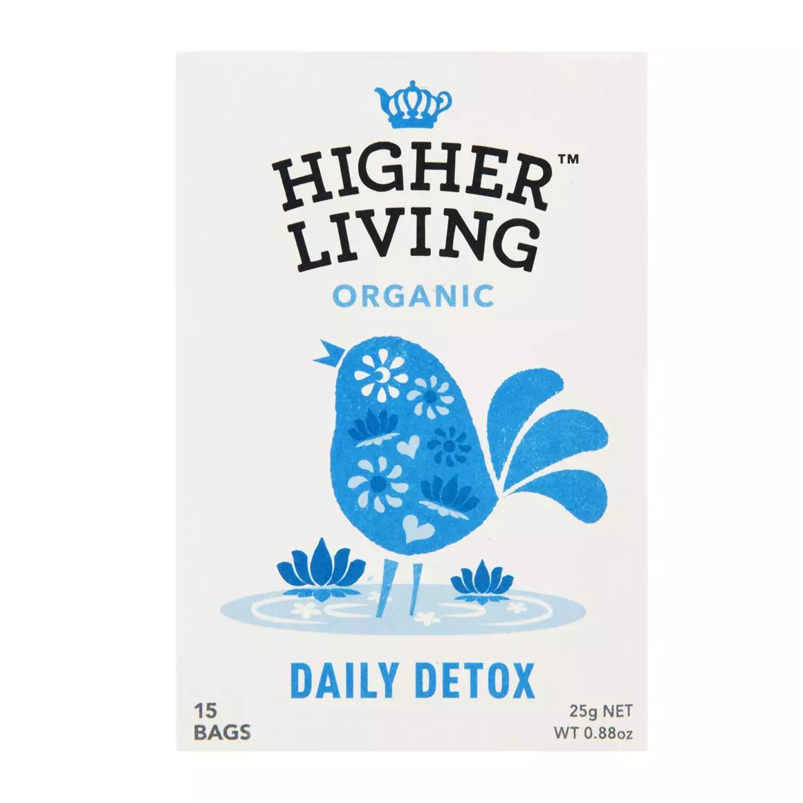 Higher Living™ Organic Daily Detox Teabags 15pk Higher Living™ Organic Daily Detox Teabags 15pk