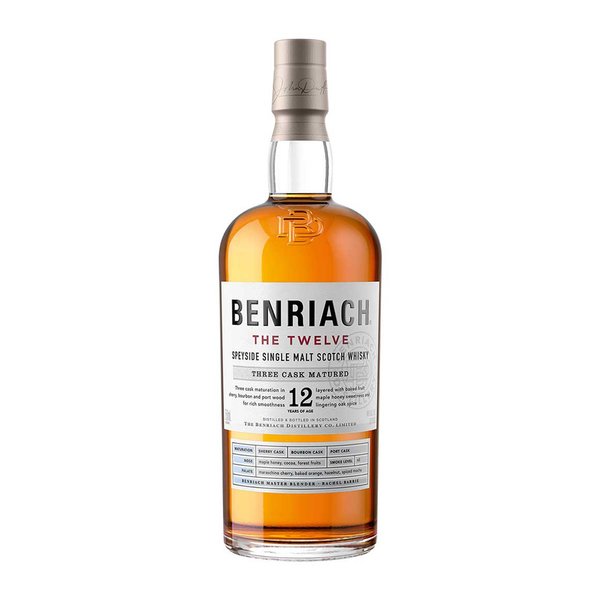Benriach 12 Year Old Single Malt Whisky 750ml