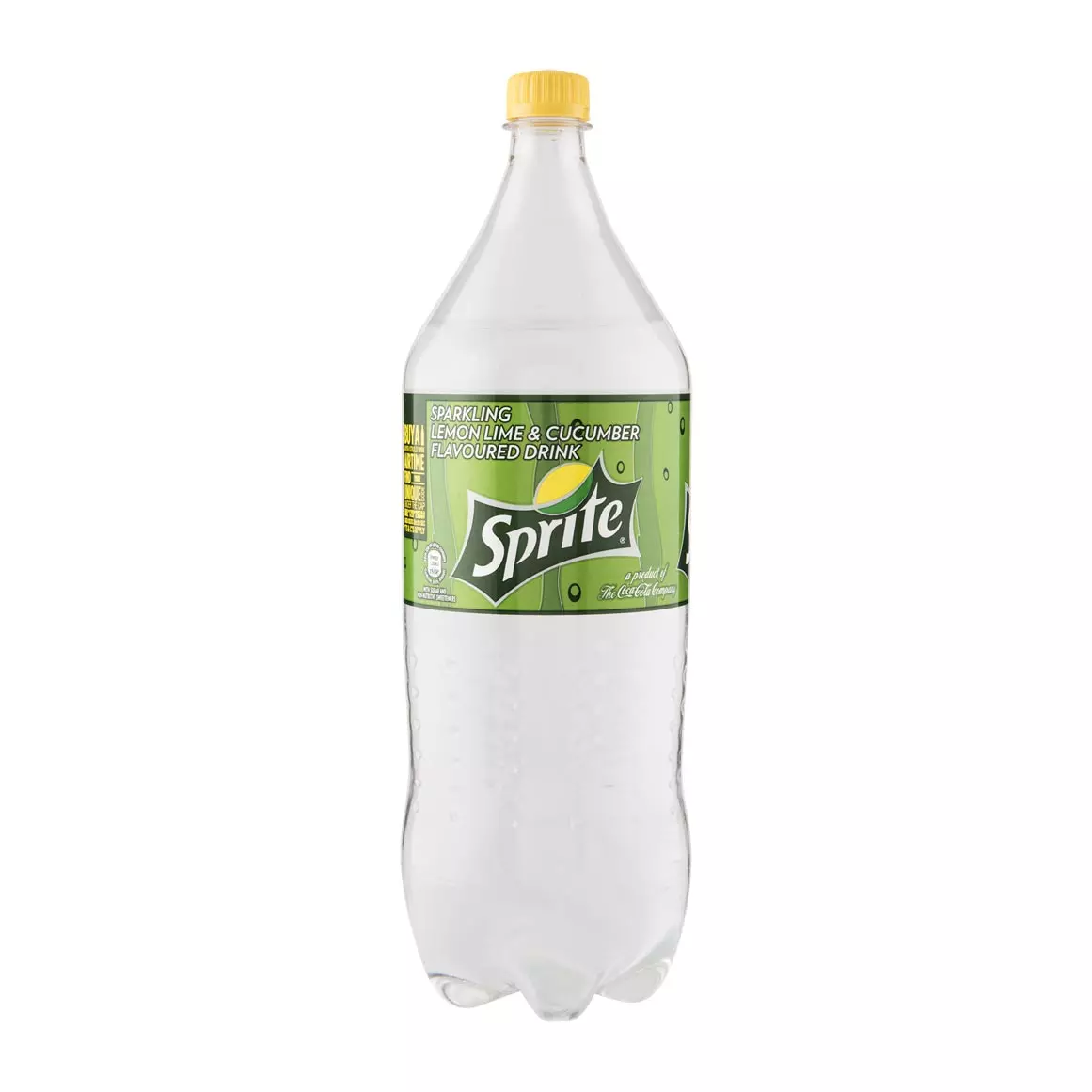 Sprite Sparkling Lemon Lime and Cucumber Drink 2L