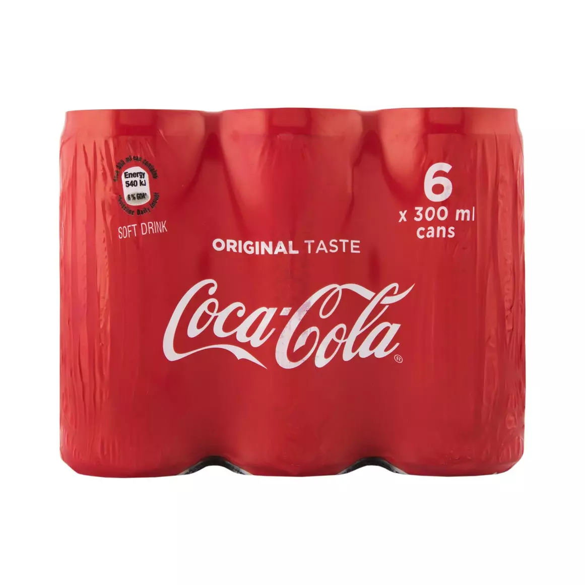 Coca-Cola Original 6x300ml Cans Coca-Cola Original 6x300ml Cans