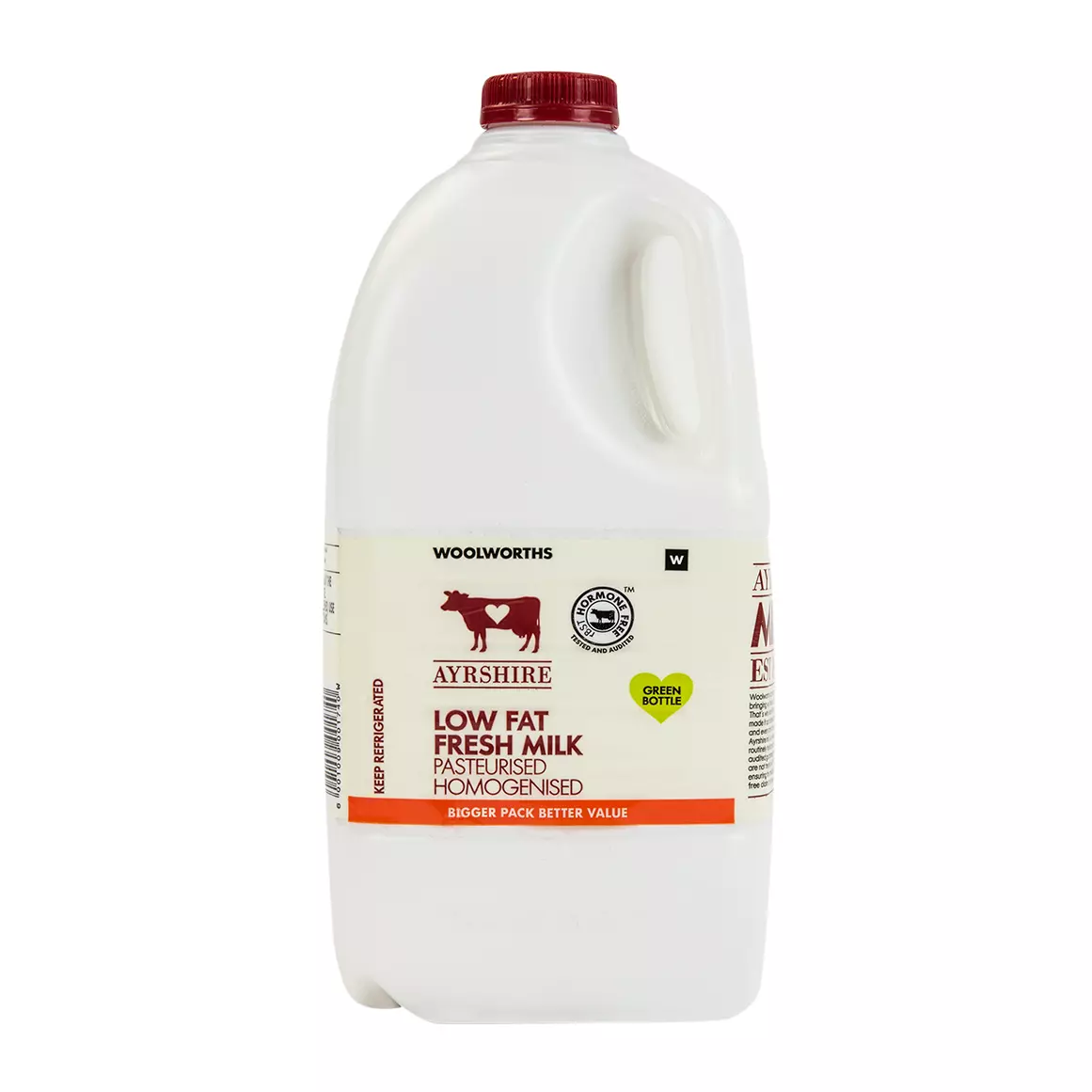 Fresh Low Fat Ayrshire Milk 3L