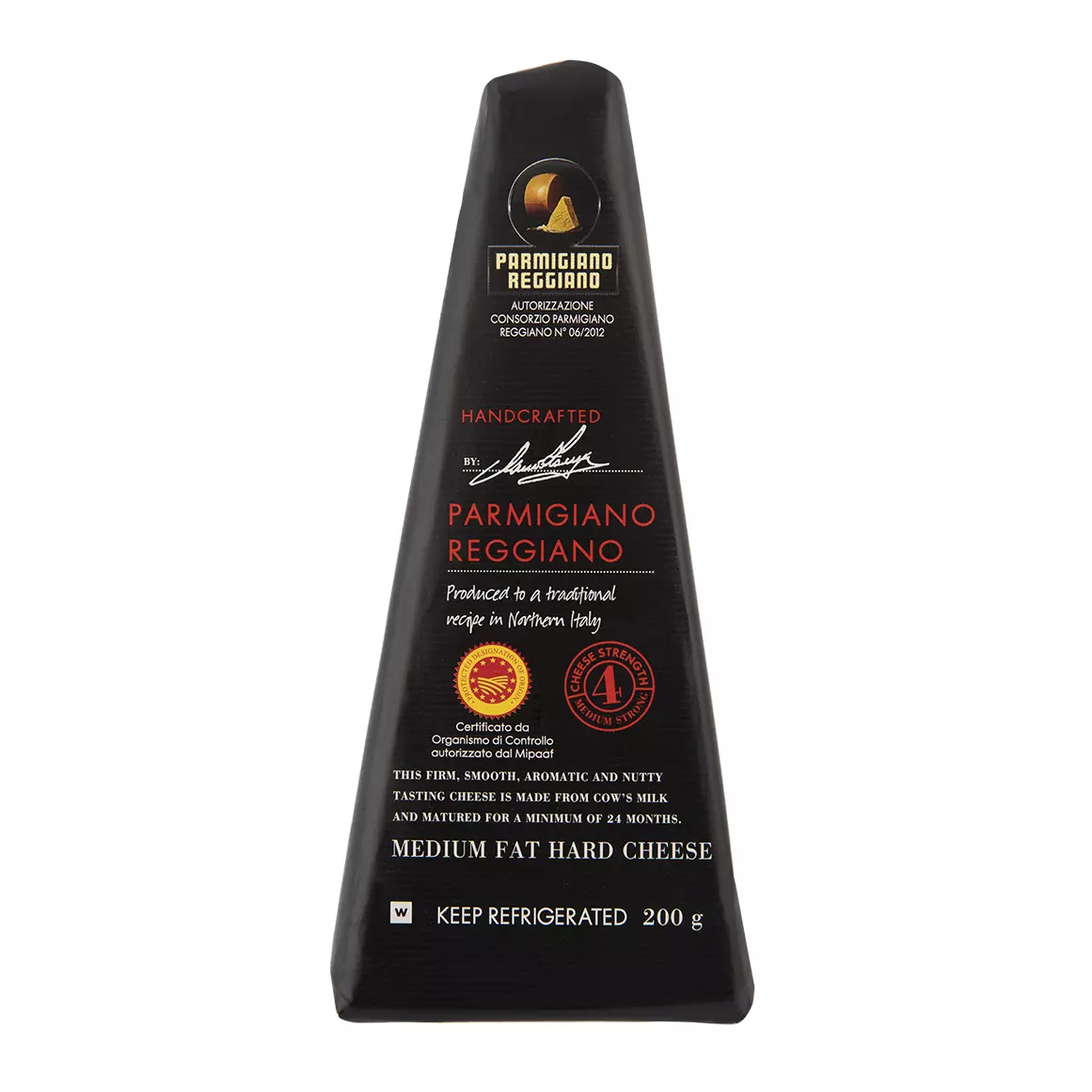 Italian Parmigiano Reggiano Cheese 200g Italian Parmigiano Reggiano Cheese 200g