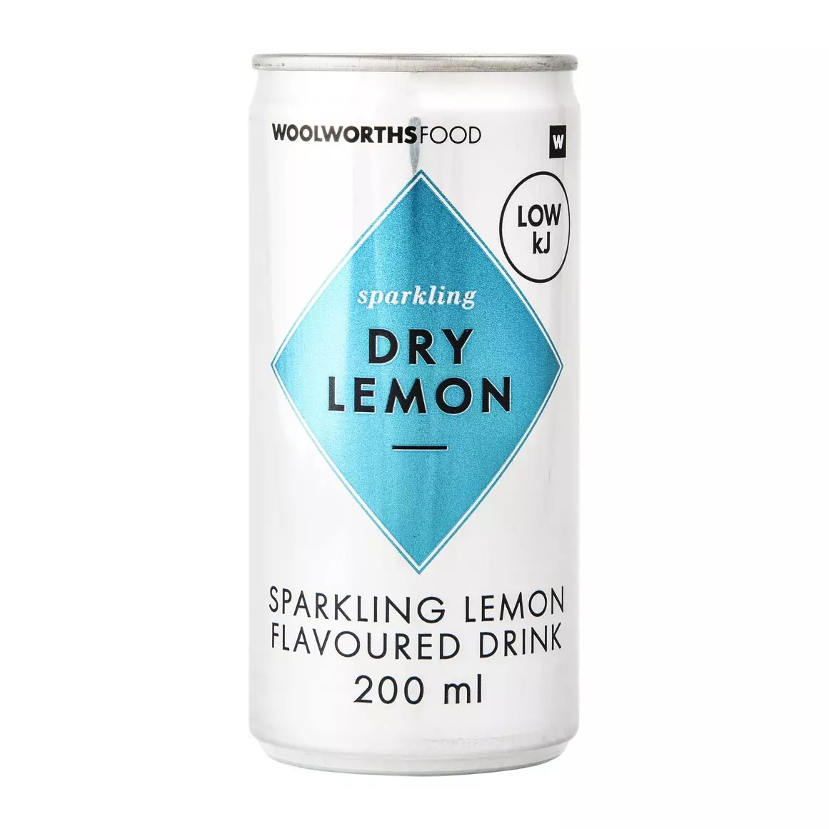 Dry Lemon Low kJ Sparkling Flavoured Drink 200ml can Dry Lemon Low kJ Sparkling Flavoured Drink 200ml can