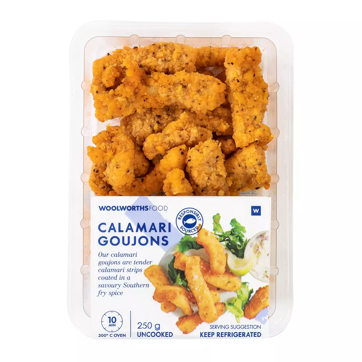 Calamari Goujons 250g Calamari Goujons 250g