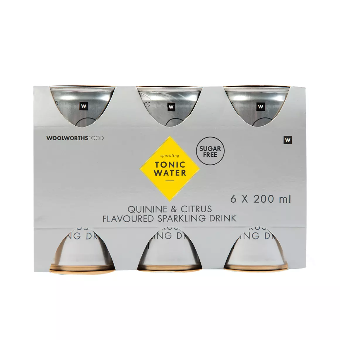 Sugar Free Quinine and Citrus Sparkling Tonic Water 6x200ml Sugar Free Quinine and Citrus Sparkling Tonic Water 6x200ml