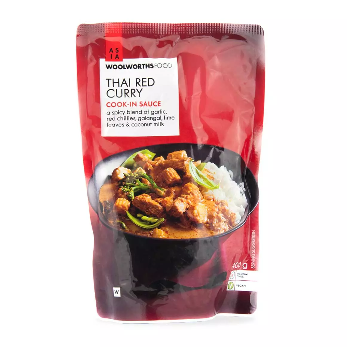 Asian Thai Red Curry Cook-in Sauce 400g Asian Thai Red Curry Cook-in Sauce 400g