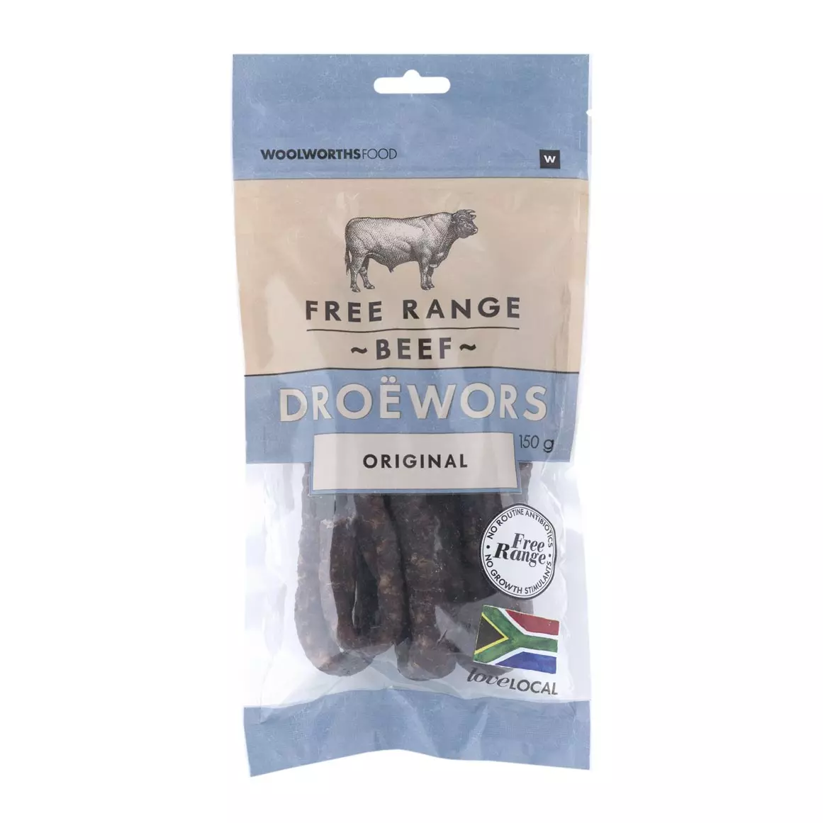Original Free Range Beef Droëwors 150g