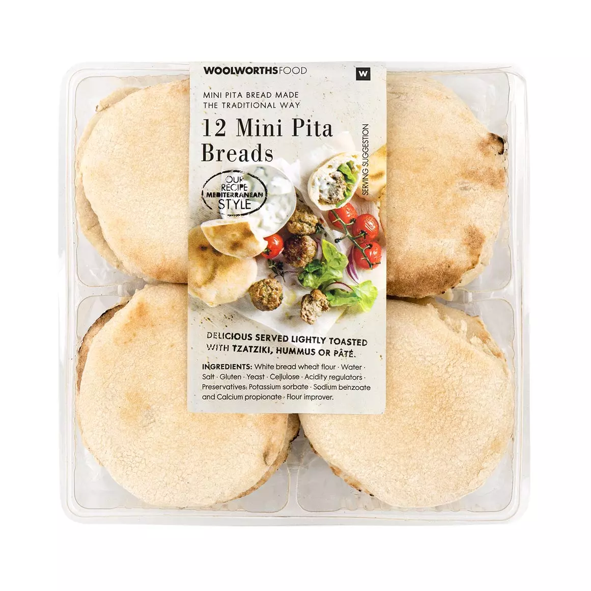 Mini Pita Bread 12pk Mini Pita Bread 12pk