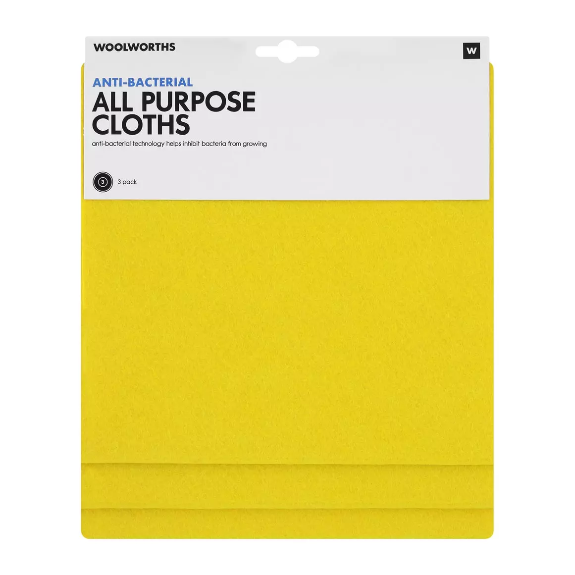 Anti-Bacterial All-Purpose Cloths 3pk Anti-Bacterial All-Purpose Cloths 3pk