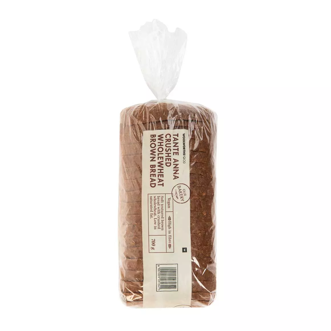 Tante Anna Crushed Wholewheat Brown Bread 700g Tante Anna Crushed Wholewheat Brown Bread 700g