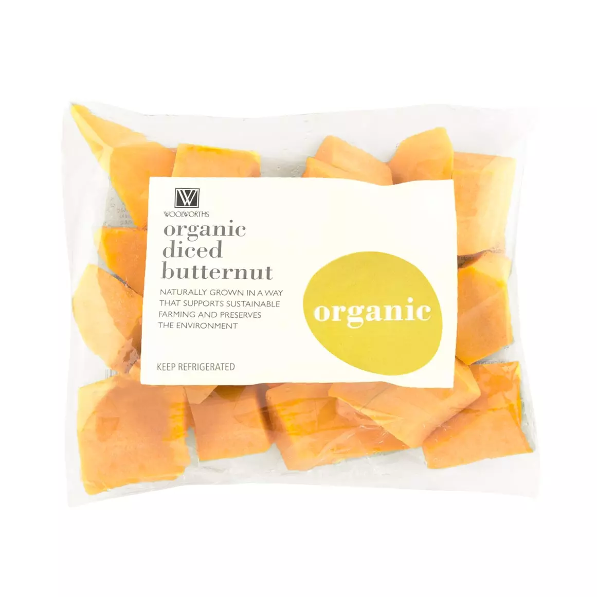 Organic Diced Butternut 500g Organic Diced Butternut 500g