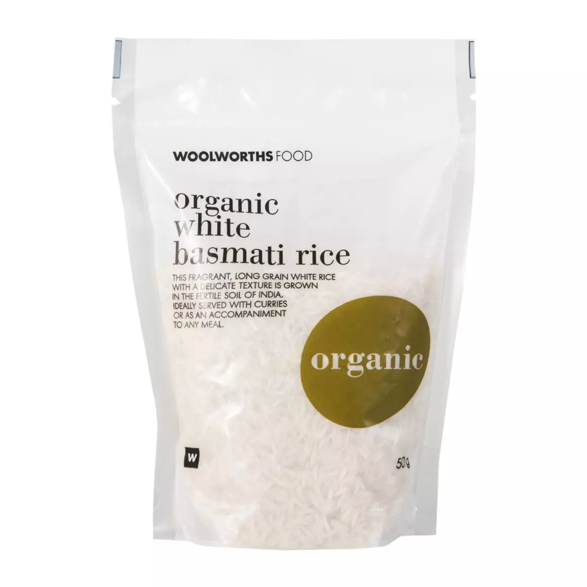 Organic White Basmati Rice 500g Organic White Basmati Rice 500g