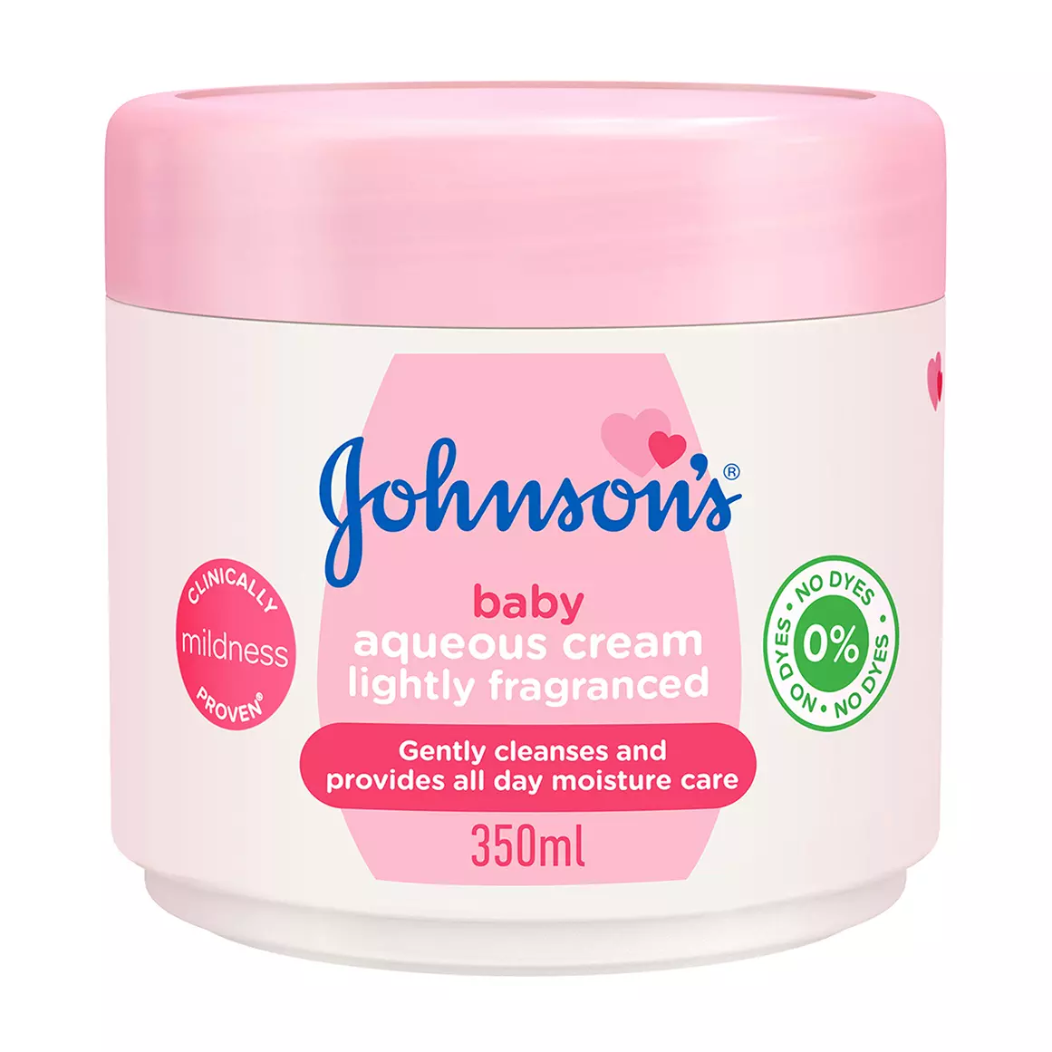 Johnson's Baby Lightly Fragranced Aqueous Cream 350ml Johnson's Baby Lightly Fragranced Aqueous Cream 350ml