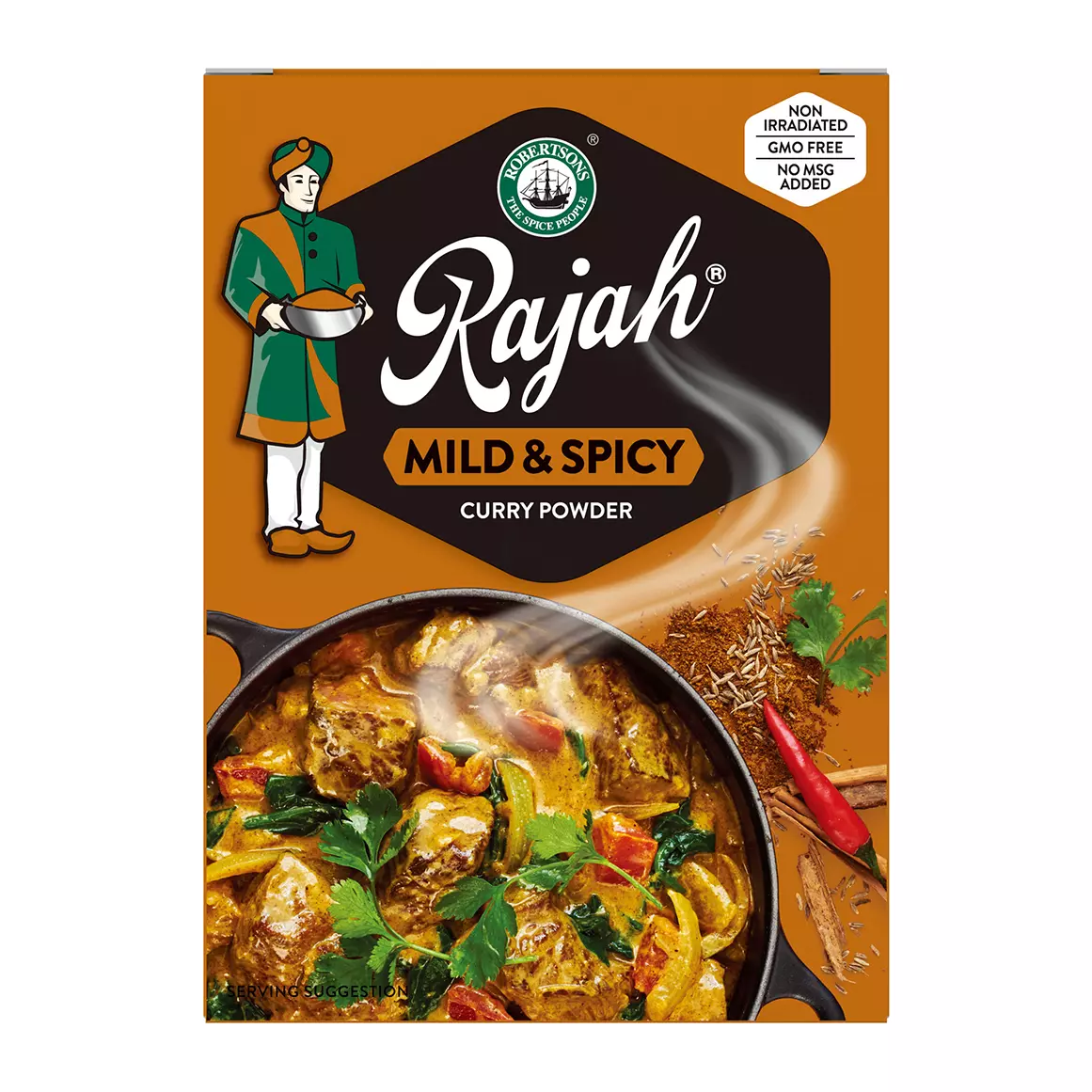 Robertsons Rajah Mild and Spicy Curry Powder 100g Robertsons Rajah Mild and Spicy Curry Powder 100g