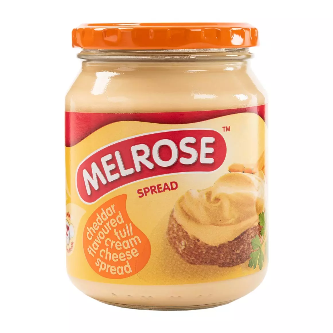 Melrose Cheddar Flavoured Full Cream Cheese Spread 400g