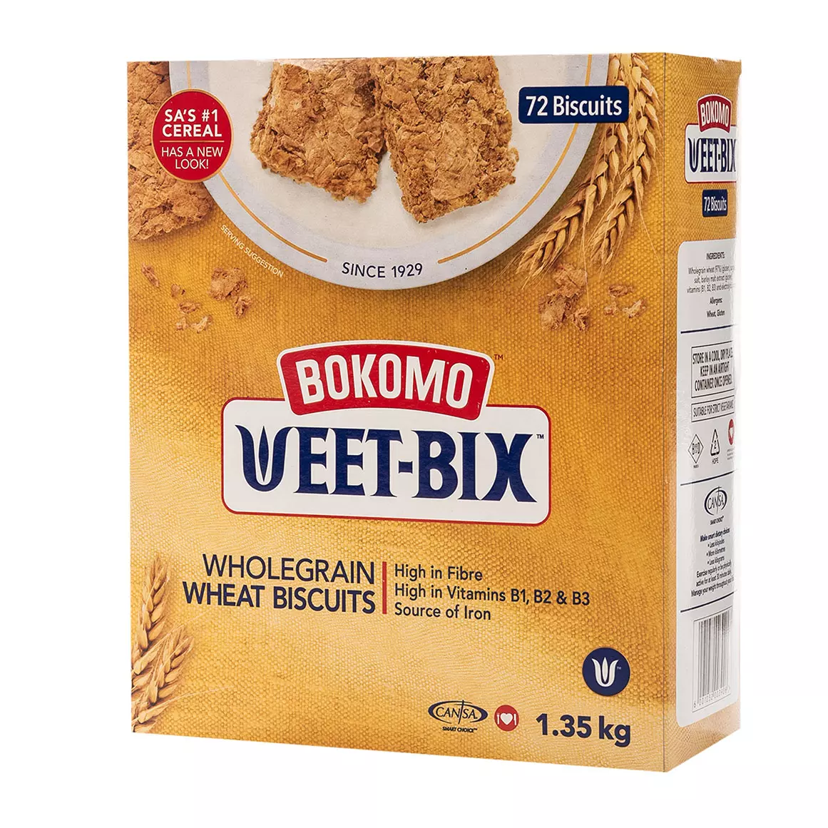 Bokomo Weet-Bix Wholegrain Wheat Biscuits 1.35kg