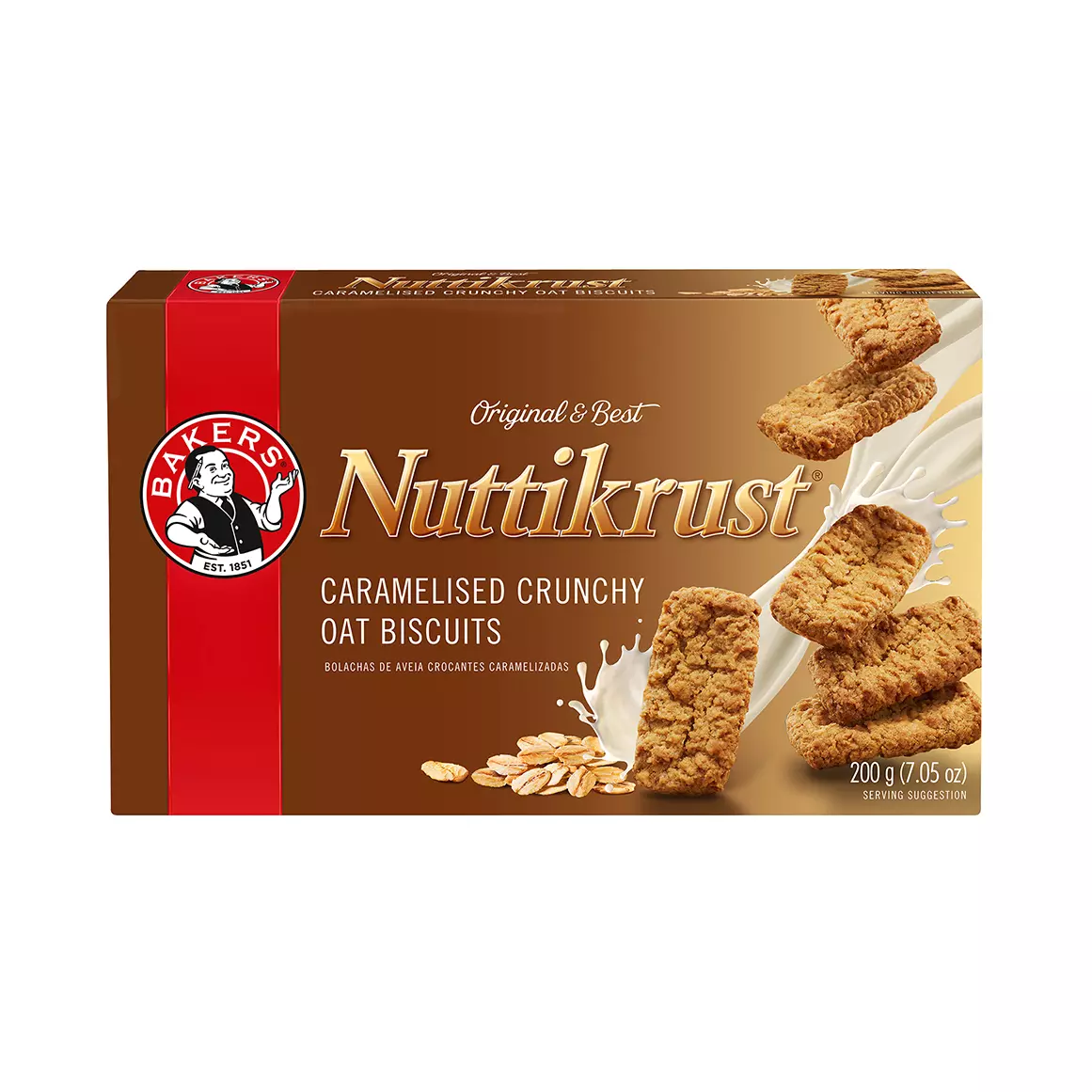 Bakers Original Nuttikrust 200g Bakers Original Nuttikrust 200g