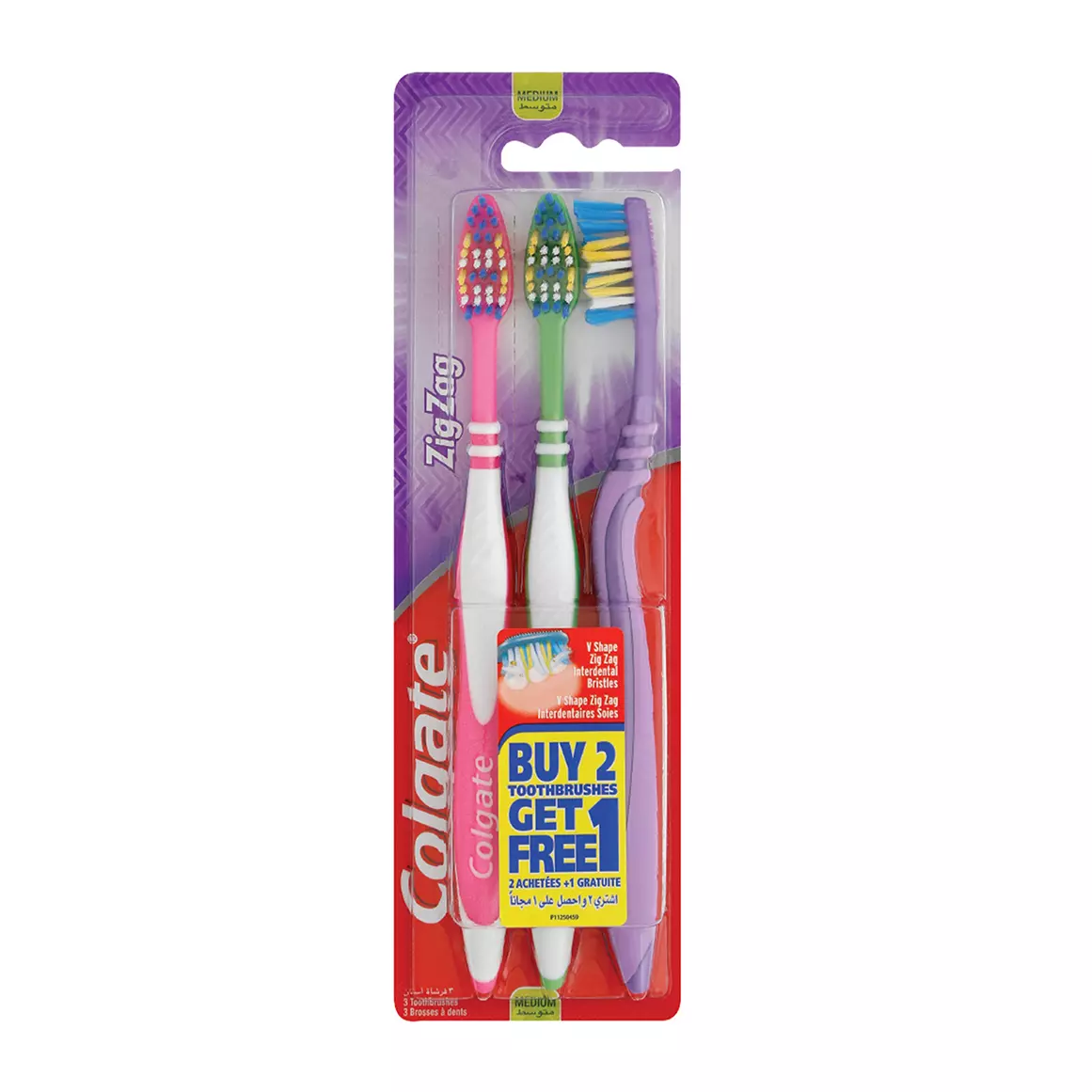 Colgate Zig Zag Toothbrushes 3pk