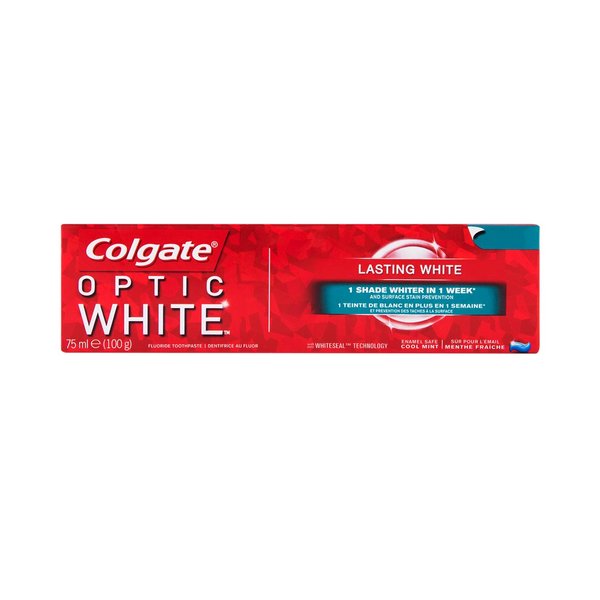 Colgate Optic White Lasting White Toothpaste 75ml Colgate Optic White Lasting White Toothpaste 75ml