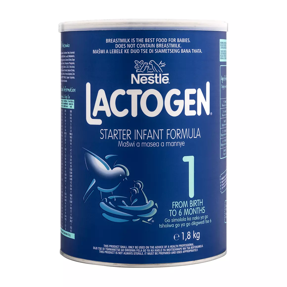 Nestlé Lactogen 1 Starter Infant Formula (Birth to 6 Months) 1.8kg