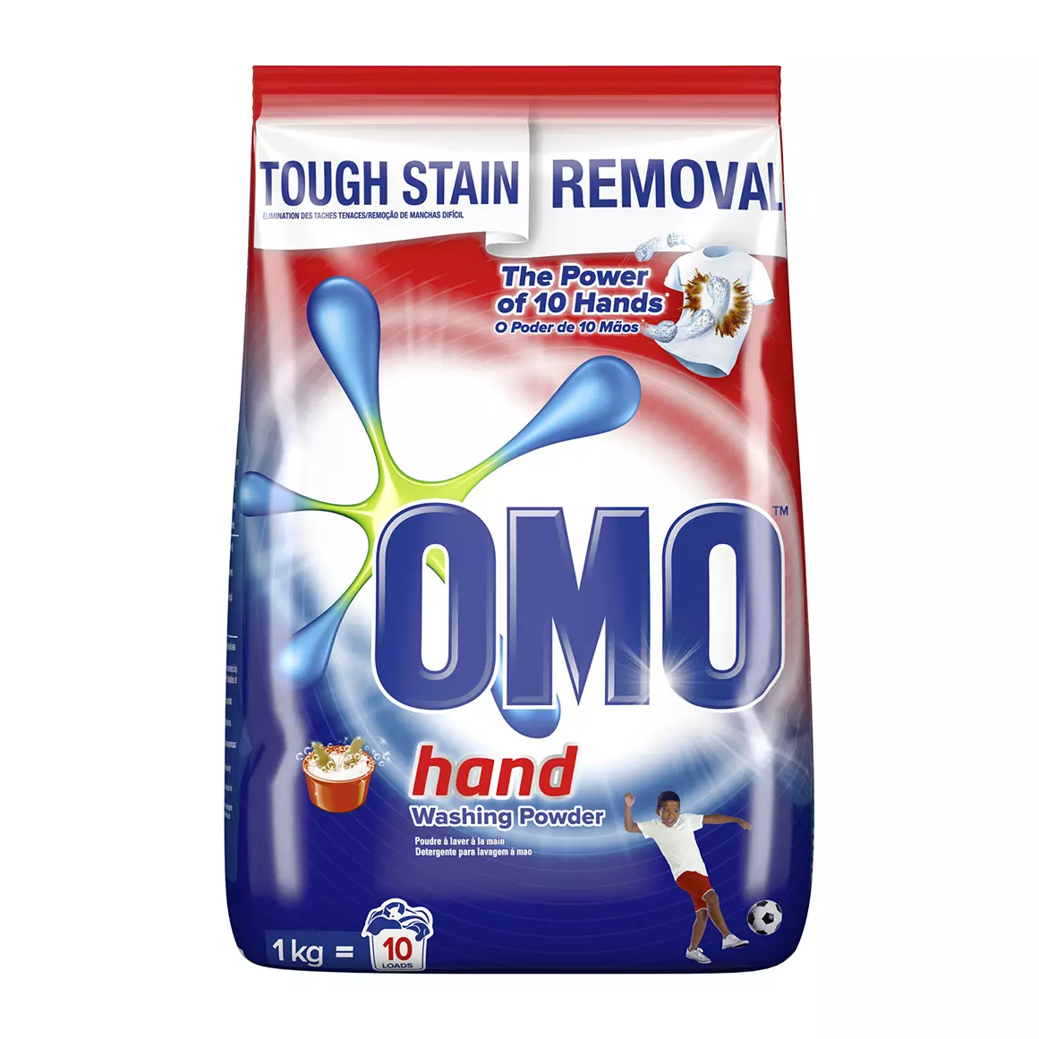 Omo Multiactive Hand Washing Powder 1kg Omo Multiactive Hand Washing Powder 1kg