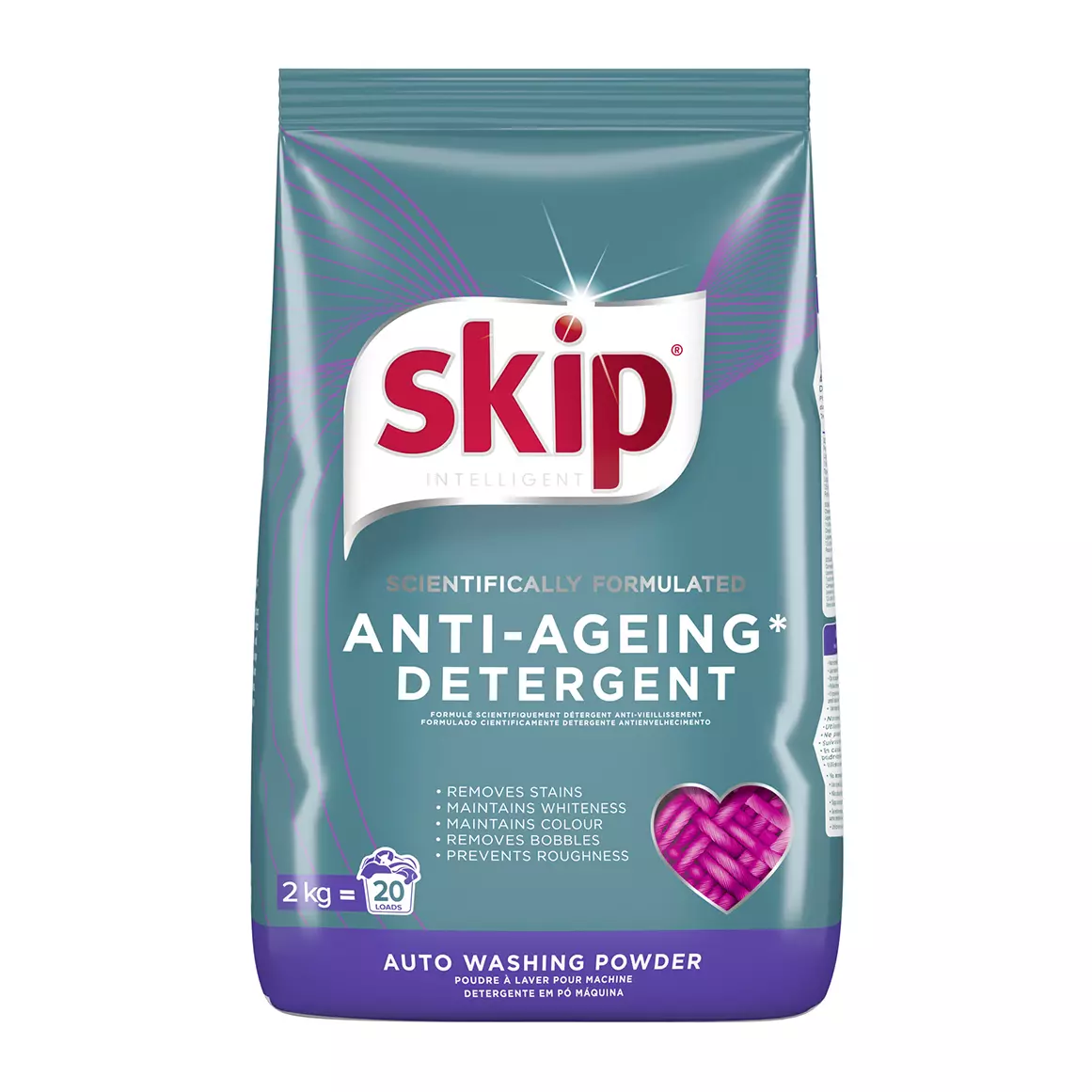 Skip Anti-Ageing Auto Washing Powder 2kg Skip Anti-Ageing Auto Washing Powder 2kg