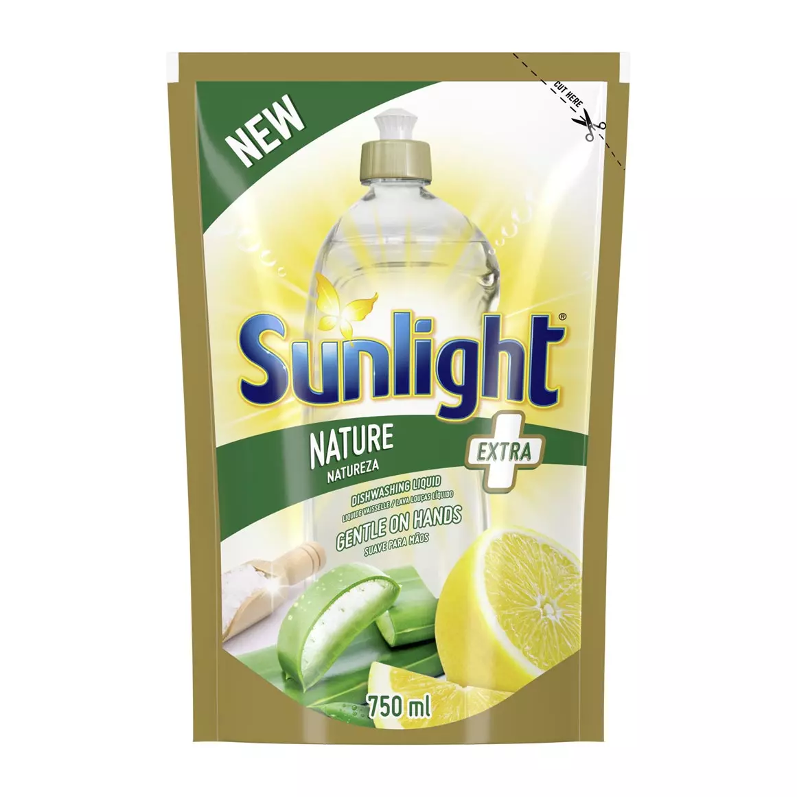 Sunlight Extra Nature Dishwashing Liquid Refill 750ml Sunlight Extra Nature Dishwashing Liquid Refill 750ml