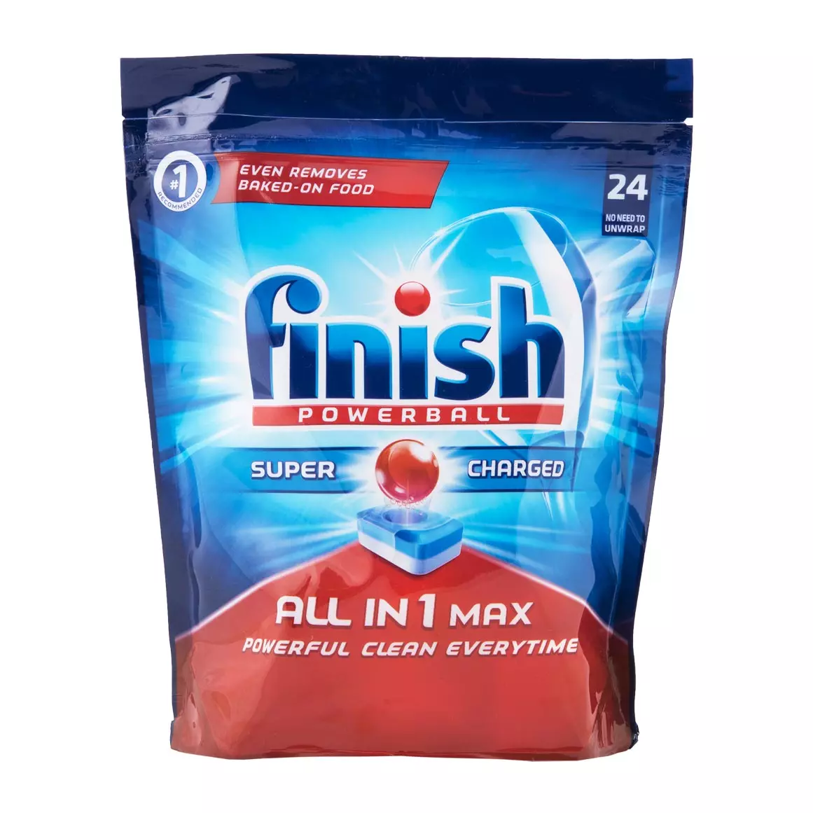 Finish Powerball All in 1 Max Auto Dishwasher Tablets 24's