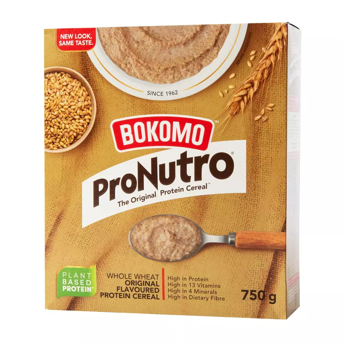 Bokomo Pronutro Whole Wheat Original Protein Cereal 750g Bokomo Pronutro Whole Wheat Original Protein Cereal 750g